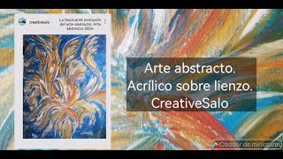 La fascinante evolución del arte abstracto Arte abstracto 2024 💥😍creativesalo arte inspiración 😲 [upl. by Otreblide]