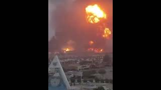 Israeli army launches air raids on Yemen’s Ras Isa and Hodeidah [upl. by Jillane578]