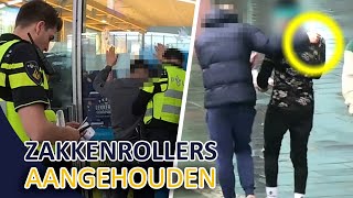 Politie  Zakkenrollers aanhouden  Mishandeling  Rachel valt binnen [upl. by Ailegnave677]