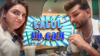 Coffee Date Te Kalol Ho Gayi  Yuvraaj Hans  Mansi Sharma Vlogs [upl. by Mell642]