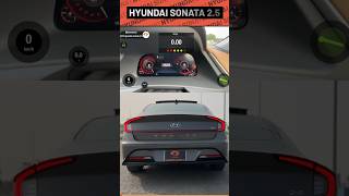 🔥Hyundai Sonata 25 acceleration and speed test hyundaisonata [upl. by Ahsekar]