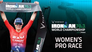 Womens Professional Race Coverage  2023 VinFast IRONMAN 703 World Championship [upl. by Einneb]