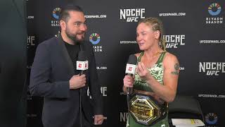 Valentina Shevchenko recupera el cinturón del UFC [upl. by Arrak]