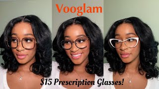 HONEST REVIEW 15 PRESCRIPTION GLASSES AFFORDABLE STYLISH FASHION GLASSES ft Vooglam [upl. by Alletsirhc]