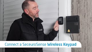 How to Connect a SeceuroSense Wireless Keypad  SeceuroGlide Garage Doors [upl. by Minier325]