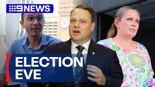 Queensland’s local councils election eve  9 News Australia [upl. by Schoof]