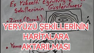 YERŞEKİLLERİNİN HARİTALARA AKTARILMASI İZOHİPS HARİTALARINDA YERŞEKİLLERİNİ GÖSTERME EĞİM HESAPLAMA [upl. by Veda]