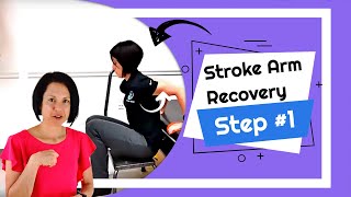 Stroke Arm Recovery Improve arm movement step 1 [upl. by Cypro]