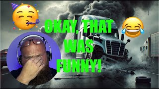 Funny Semi Truck Mishaps [upl. by Sawyer]