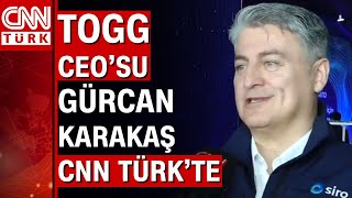 İlk batarya fabrikasının temeli bugün atılıyor Togg CEOsu Gürcan Karakaş CNN Türkte [upl. by Alcot]