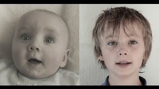 Birth to 10 years in 3 min Time Lapse Vince The Original [upl. by Tarazi590]