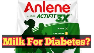 Anlene Milk Review for blood sugar increase Diabetes [upl. by Ayotac]