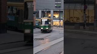 Tram Kamppi shortsvideo tram train tramtrain tramway suomi tramlines junat [upl. by Akinoj]