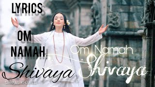 Om Namah Shivaya lyrics simpalkharel  hiphopbeats  savan special [upl. by Coates]