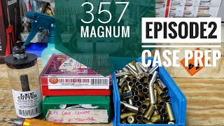 First Time Reloading 357 Magnum  Episode 2  Case Prep  Full Length Sizing amp Uniforming Our Cases [upl. by Goodspeed601]