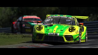 Assetto Corsa  24hr NBR  First Lap  Kevin Estre [upl. by Reinald]