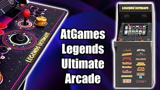 AtGames Legends Ultimate Arcade Machine OverviewTestFirst Thoughts [upl. by Nosirrah825]