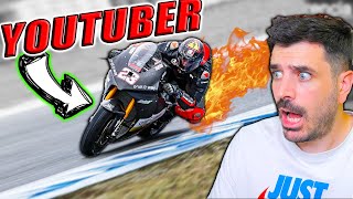 HOY en JEREZ un YOUTUBER DESTROZA a los PILOTOS de MOTOGP 💥😲 [upl. by Larner]