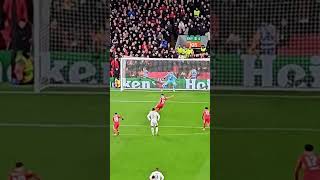 Mohamed Salah penalty miss against Real madrid vs Liverpool02 ucl liverpool realmadrid [upl. by Fleur]