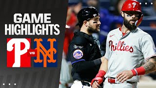 Phillies vs Mets Game Highlights 92024  MLB Highlights [upl. by Lombardo856]