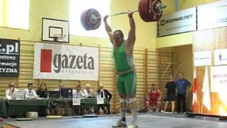 Mistrzostwa Polski w podnoszeniu ciężarów  Opole 2010  Kamil Kulpa 191kg [upl. by Sachi]