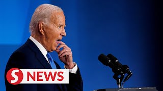 Biden makes a series of verbal gaffes at NATO summit [upl. by Anna-Maria]