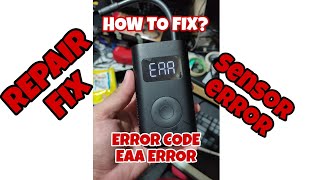 Mi Inflator ERROR Code  How to fix  Issue E8 error  EAO error  Xiaomi Mijia portable Air Pump [upl. by Syah424]