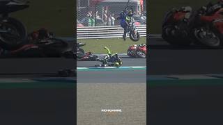 Japan witnessed how fast Rossi is  MOTOGP Funny Crash Compilation [upl. by Tarfe194]