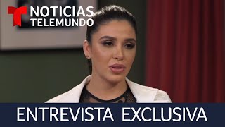 Entrevista en Exclusiva a Emma Coronel esposa de Joaquín “El Chapo” Guzmán  Noticias Telemundo [upl. by Koppel]