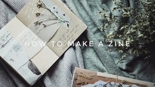 How to Make a Zine  Lollalane [upl. by Favien783]