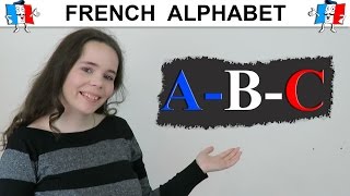 FRENCH ALPHABET PRONUNCIATION  FRENCH ABC  Lalphabet en français [upl. by Cordi657]