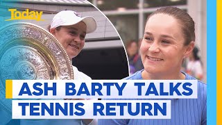 Ash Barty catches up with Today  Today Show Australia [upl. by Namurt764]