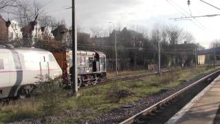 Wabtec Gronk 08596 Shunting EC 225 Round Bounds Green Depot [upl. by Lorenzana376]