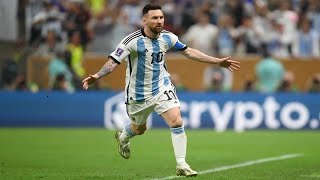 1er Gol De Messi A Francia 2022  Relatos Argentinos Audio [upl. by Ullund846]