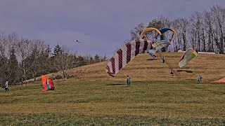 Gleitschirmflieger am Rehbergle in Radolfzell [upl. by Wojcik656]