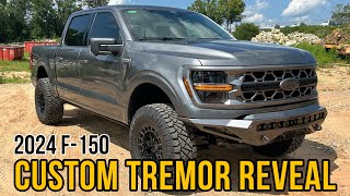 2024 Ford F150 TREMOR COVERT LIFTED on 35s REVEAL [upl. by Brenden]