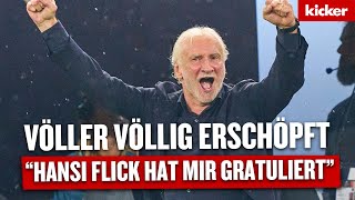 Völler über Sieg Flick und die Suche nach seinem Nachfolger  Deutschland  Frankreich 21 [upl. by Nylanaj]