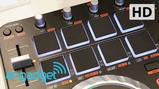 Numark Mixtrack Quad handson  Engadget [upl. by Eiramac950]