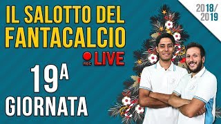 CONSIGLI LIVE FANTACALCIO  19GIORNATA [upl. by Elocen]