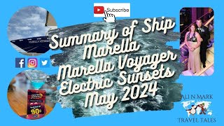 Marella Cruises what was Electric Sunsets cruise 2024 onboard Marella Voyager like [upl. by Paulsen]