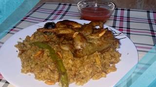 LCHFKETO  SAUDI KABSA RECIPE  കബ്‌സ 100 GRAIN FREE  MALAYALAM [upl. by Atrim]