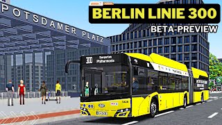 OMSI 2 60 FPS  BERLIN LINIE 300 Addon PREVIEW Beta  Lets Play Omsi 2 826 [upl. by Noonan993]