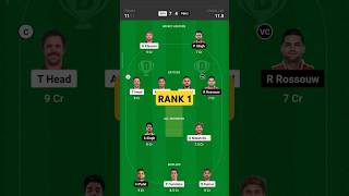 SRH VS PBKS IPL MATCH NO 68 DREAM 11 GL TEAM RANK NO 1viral [upl. by Doyle]