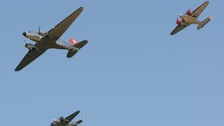 AIR14  Formation DC3  Beech18 Payerne  Youtube [upl. by Amre]