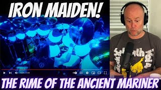 Drum Teacher Reacts Nicko McBrain  Iron Maiden  Rime of the Ancient Mariner LIVE Flight 666 [upl. by Abita]