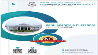 KSOU ACADEMIC PLATFORM STUDENT MANUAL  KSOU NEW APP [upl. by Ggerg]