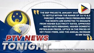 BSP sees PH inflation to settle between 7583 this January [upl. by Rehtse]