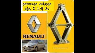 Tuto serrage culasse renault clio 14l 8v diagnostic mecanique tuto short renault viral funny [upl. by Anauq]