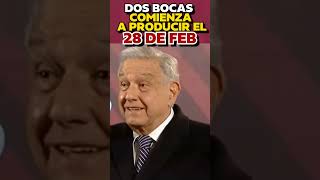 El 28 de febrero la refinería Olmeca en Dos Bocas comenzará a producir [upl. by Lytle]