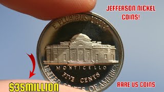 TOP 18 MONTICELLO JEFFERSON NICKEL THAT COULD MAKE YOU A MILLIONAIER [upl. by Mcculloch]